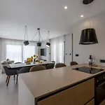 Beachfront Luxury Luce, Featuring A Heated Pool, Fitness Area, And Sauna Villa