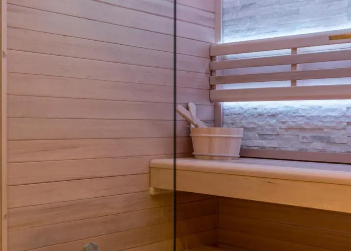 Beachfront Luxury Luce, Featuring A Heated Pool, Fitness Area, And Sauna Willa Potomje